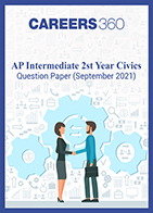 AP Intermediate 2nd Year Civics Question Paper (September 2021)