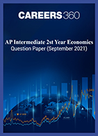 AP Intermediate 2nd Year Economics Question Paper (September 2021)