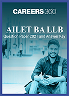 AILET 2021 BA LLB Question Paper and Answer Key