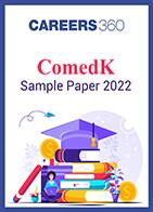 COMEDK Sample Paper 2022