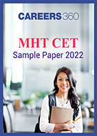 MHT CET  Sample Paper 2022