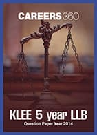 KLEE 5-year LLB Question Paper 2014