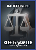KLEE 5-year LLB Question Paper 2015