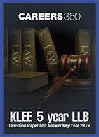 KLEE 5-year LLB Question Paper and Answer Key 2019