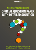 NEET September 2020 Official Question Paper With Detailed Solution