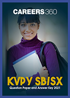 KVPY SB/SX Question Paper and Answer Key 2021