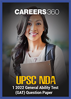 UPSC NDA 1 2022 General Ability Test (GAT) Question Paper