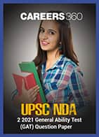 UPSC NDA 2 2021 General Ability Test (GAT) Question Paper