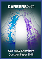 Goa HSSC Chemistry Question Paper 2018