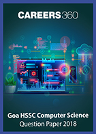 Goa HSSC Computer Science Question Paper 2018