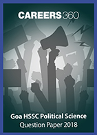 Goa HSSC Political Science Question Paper 2018