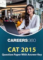 CAT 2015 Question Paper With Answer Key