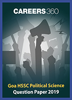 Goa HSSC Political Science Question Paper 2019