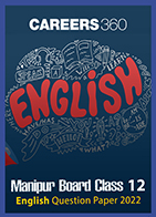 Manipur Board Class 12 English Question Paper 2022