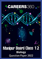 Manipur Board Class 12 Biology Question Paper 2022