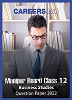 Manipur Board Class 12 Business Studies Question Paper 2022