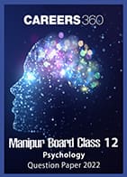 Manipur Board Class 12 Psychology Question Paper 2022