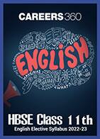 HBSE Class 11th English Elective Syllabus 2022-23