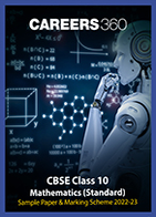CBSE Class 10 Mathematics (Standard) Sample Paper & Marking Scheme 2022-23