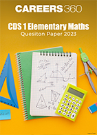 CDS 1 Elementary Maths Question Paper 2023