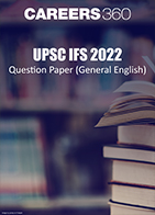 UPSC IFS 2022 Question Papers (General English)