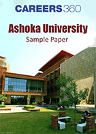 Ashoka University Sample Paper