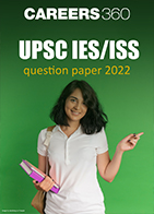 UPSC IES/ISS Question Paper 2022