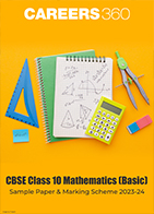 CBSE Class 10 Mathematics (Basic) Sample Paper & Marking Scheme 2023-24