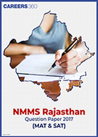 NMMS Rajasthan Question Paper 2017 (MAT & SAT)
