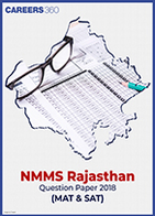 NMMS Rajasthan Question Paper 2018 (MAT & SAT)