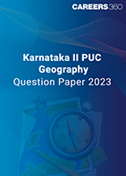 Karnataka II PUC Geography Question Paper 2023