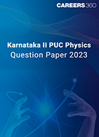 Karnataka II PUC Physics Question Paper 2023
