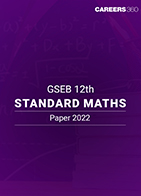 GSEB 12th Standard Maths Paper 2022