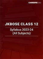 JKBOSE Class 12 Syllabus 2023-24 (All Subjects)