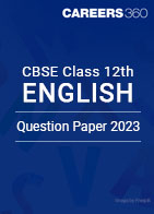 CBSE Class 12th English Question Paper 2023 EBook