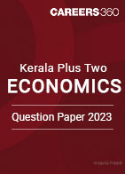 Kerala Plus Two Economics Question Paper 2023