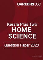 Kerala Plus Two Home Science Question Paper 2023