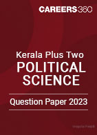 Kerala Plus Two Political Science Question Paper 2023