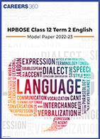 HPBOSE Class 12 Term 2 English Model Paper 2022-23