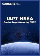 IAPT NSEA Question Paper & Answer Key 2022-23