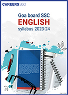 Goa board SSC English syllabus 2023-24