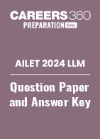 AILET 2024 LLM Question Paper and Answer Key