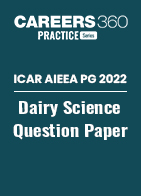 ICAR AIEEA PG 2022 - Dairy Science Question Paper
