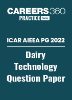 ICAR AIEEA PG 2022 - Dairy Technology Question Paper