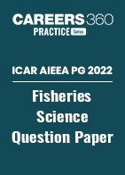 ICAR AIEEA PG 2022 - Fisheries Science Question Paper