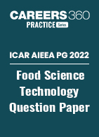 ICAR AIEEA PG 2022 - Food Science Technology Question Paper