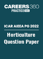 ICAR AIEEA PG 2022 - Horticulture Question Paper