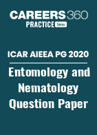 ICAR AIEEA PG 2020 - Entomology and Nematology Question Paper