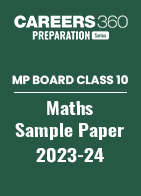 MP Board Class 10 Maths Model Paper 2023-24
