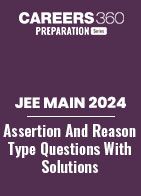 JEE Main 2024: Assertion and Reason Type Questions with Solutions PDF